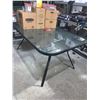 Image 1 : NEW Glass Top Patio Table Approx 44 x 65 inches