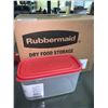 Image 1 : Rubbermaid 3 lbs containers Case lot of 6