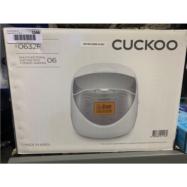 Cuckoo Multifunctional Rice Cooker - OPEN BOX ITEM, SOLD AS IS