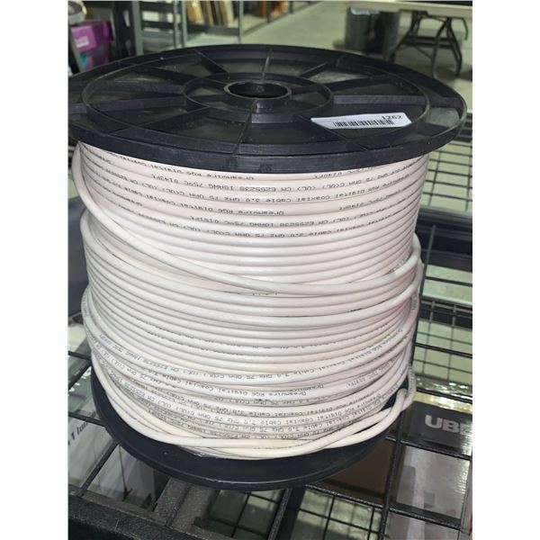 Full Spool of Coaxial Cable