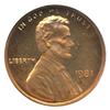 Image 1 : 1981S PROOF Type 2 Lincoln Cent Coin Graded PR68 DCAM Red (COI-4279)