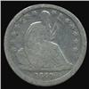 Image 1 : 1840 Seated Liberty Dime Drapery Circulated (COI-4133)