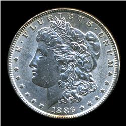 1886 Morgan Dollar Choice BU  (COI-4512)
