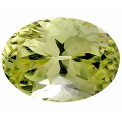 11.29ct Stunning Natural Yellow Kunzite Pakistan Oval VVS (GEM-10282)