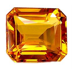 21.40 ct  Splendid Octagon Madeira Citrine FLAWLESS (GEM-10598)