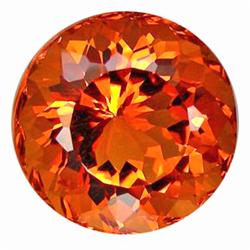 22.60 ct  Best Round Madeira Citrine FLAWLESS (GEM-10613)