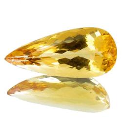5.1ct Oval Natural AAA Ouro Preto Imperial Topaz IF Grade RETAIL $ 6250 (GEM-1217)
