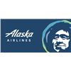 Image 1 : Alaska Airlines - Gift Certificate - Unrestricted Round trip Coach Class (2) tickets