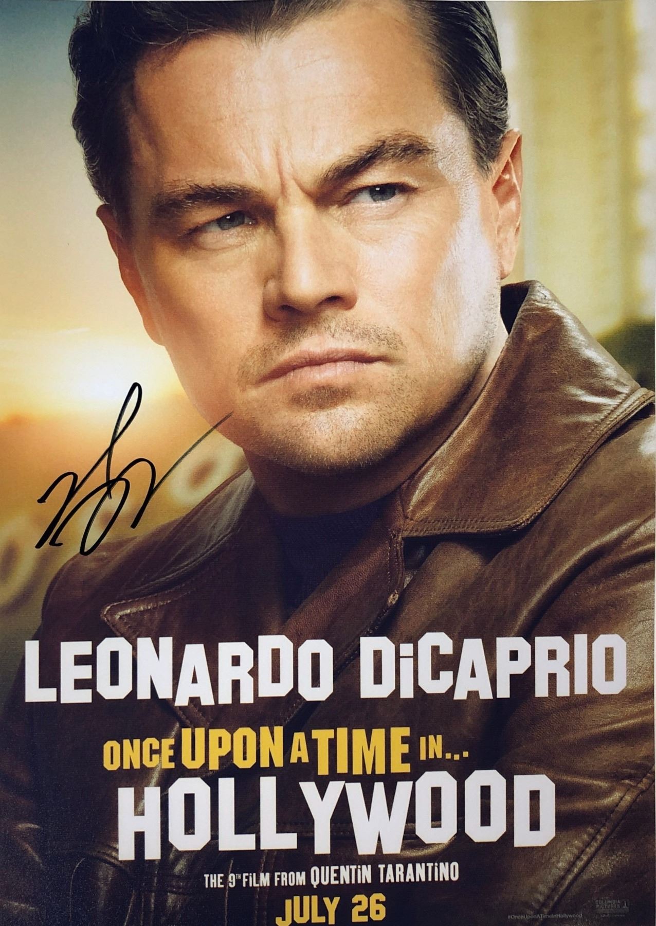 Once Upon A Time In Hollywood Photo Autographed Signed Once upon a time in hollywood photo autographed signed