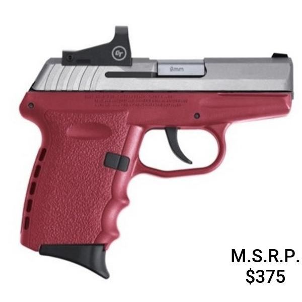 SCCY CPX-2 w/ CTS1500 Red Dot 9MM LUGER