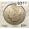 Image 1 : 1903-O Morgan Silver Dollar LIGHTLY CIRCULATED