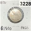 Image 1 : 1876 Shield Nickel -PR65