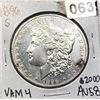 Image 1 : 1896-S VAM 4 Morgan Silver Dollar HIGH GRADE