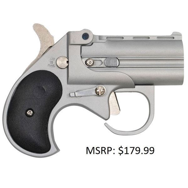 Bearman BBG380 Satin Finish Black Grips .380 ACP