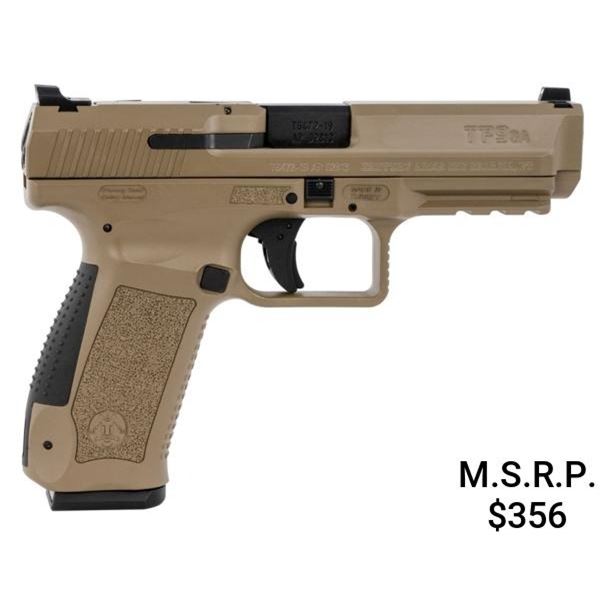 CANIK TP9SA MOD2 9MM LUGER