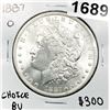 Image 1 : 1887-O Morgan Silver Dollar - Choice BU
