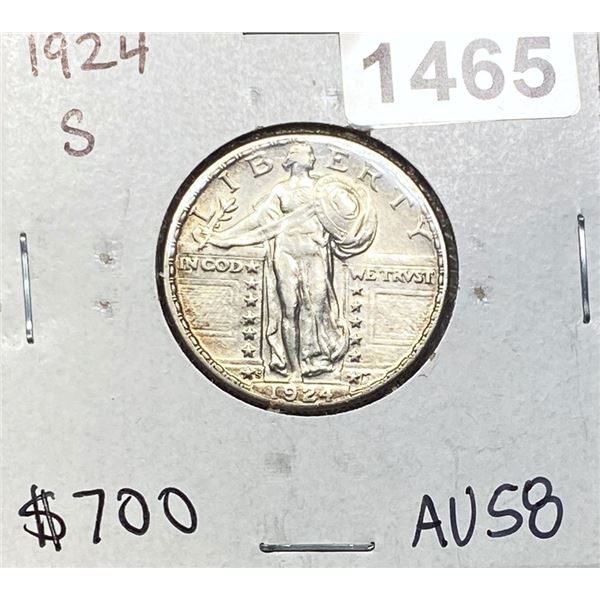 1924-S Standing Liberty Quarter HIGH GRADE