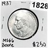 Image 1 : 1937 Boone Half Dollar -MS66