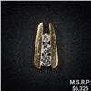Image 1 : 2.4 DWT 14 KT Gold Pendant w/ Dimds