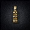 Image 2 : 1.3 DWT 14 KT Gold Pendant w/ Dimds