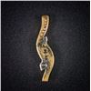 Image 2 : 2.6 DWT 14 KT Gold Pendant w/ Dimds