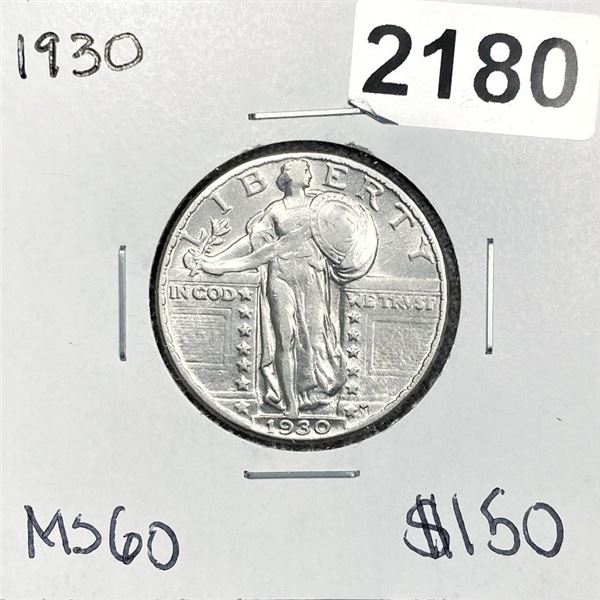 1930 Standing Liberty Quarter -MS60