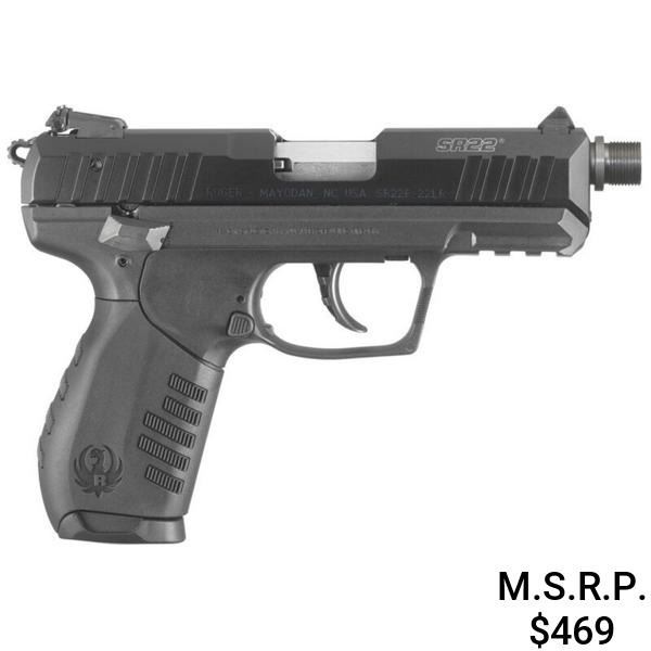 RUGER SR22PBT RIMFIRE 22LR