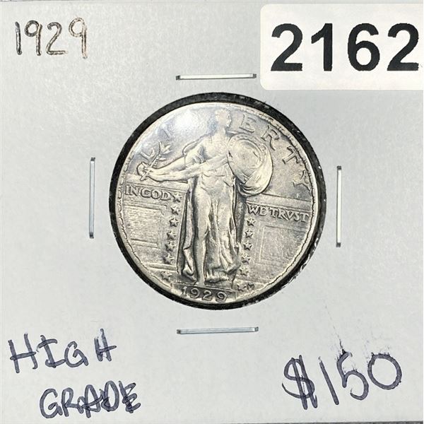 1929 Standing Liberty Quarter - High Grade