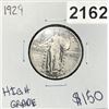 Image 1 : 1929 Standing Liberty Quarter - High Grade