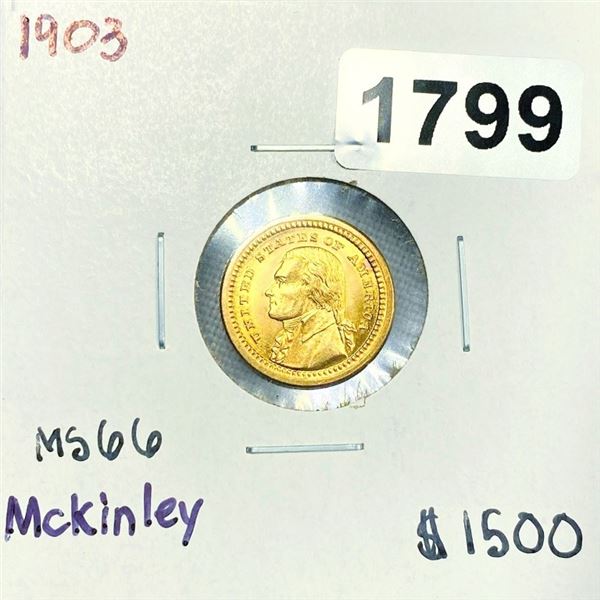 1903 Jefferson Dollar -MS66