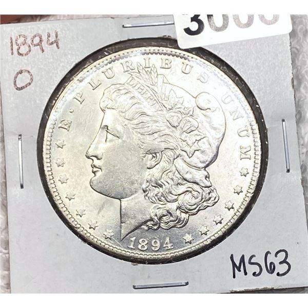 1894-O Morgan Silver Dollar CHOICE BU