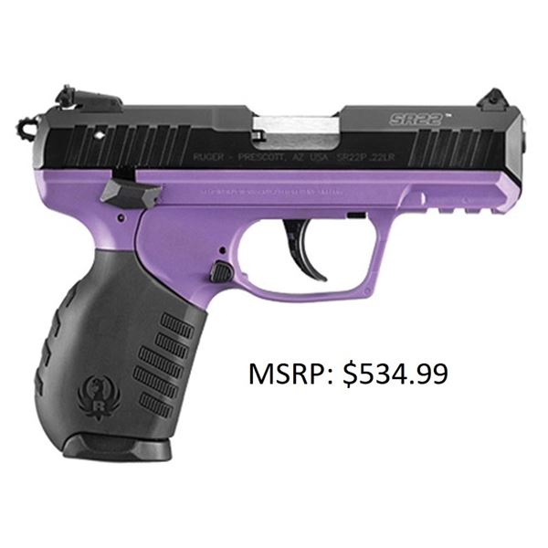 Ruger SR22P Lady Lilac Exclusive  .22LR