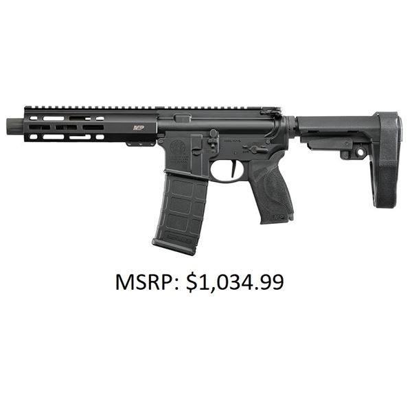 Smith & Wesson M&P15 Pistol, 5.56, 7.5" Barrel,