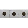 Image 1 : 1928 1929 1930 SMALL CANADA ONE CENT COINS