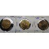 Image 1 : 1987 1987 1988 CANADA 1 DOLLAR LOONIE COINS