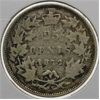 Image 1 : 1872 H CANADA SILVER 25 CENTS COIN