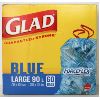 Image 1 : GLAD BLUE BAGS LARGE 90L 