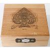 Image 1 : ARTISAN PLAYING CARD COLLECTIBLE WOOD BOX