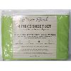 Image 1 : DREAM TOUCH 4 PIECE QUEEN SHEET SET IN LIME GREEN