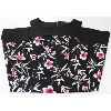 Image 1 : SUZY SHIER DRESS, BLACK WITH PINK/WHITE FLOWERS