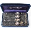 Image 1 : STERLING SILVER SPOONS, TOTAL WEIGHT 39.45 GRAMS