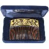 Image 1 : 22K GOLD GILDED VINTAGE HAIR COMB