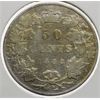 Image 1 : 1888 CANADA SILVER 50 CENTS COIN