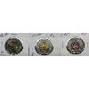 Image 1 : 3 CANADA BEAR 2 DOLLAR COINS 2 X 2000 & 2020