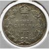 Image 1 : 1912 CANADA SILVER 10 CENTS COIN