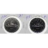 Image 1 : 1976 & 1977 CANADA VOYAGEUR 1 DOLLAR COINS