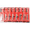 Image 1 : 8 NEW ASSORT. 2 3/4" TASK T-SHANK CARBIDE GRIT JIGSAW BLADES