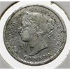 Image 2 : 1872 H CANADA SILVER 10 CENTS COIN