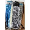 Image 1 : FLAT OF 11"-13" CABLE TIES, CLEAR AND BLACK