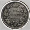 Image 1 : 1900 CANADA SILVER 25 CENT COINS